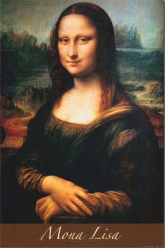 Mona Lisa, c.1507 - Leonardo Da Vinci Painting